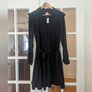 GAP 1969 women's black long sleeved dress